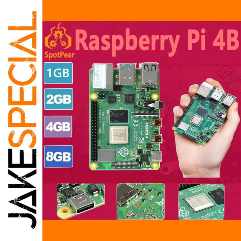 Unlock Innovation with the Raspberry Pi 4 Model B 8GB 1 05e78e096b684681b6f172c8 product image