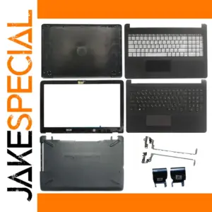 Black Laptop Back Cover for Models 15-BS & 255 250 G6