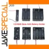 Black Plastic AAA Battery Storage Cases with Wiring