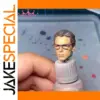 Miniature 1/12 Scale Black Glasses Frame for Figures