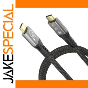 USB4 8K Cable with 40Gbps Data & 240W Power