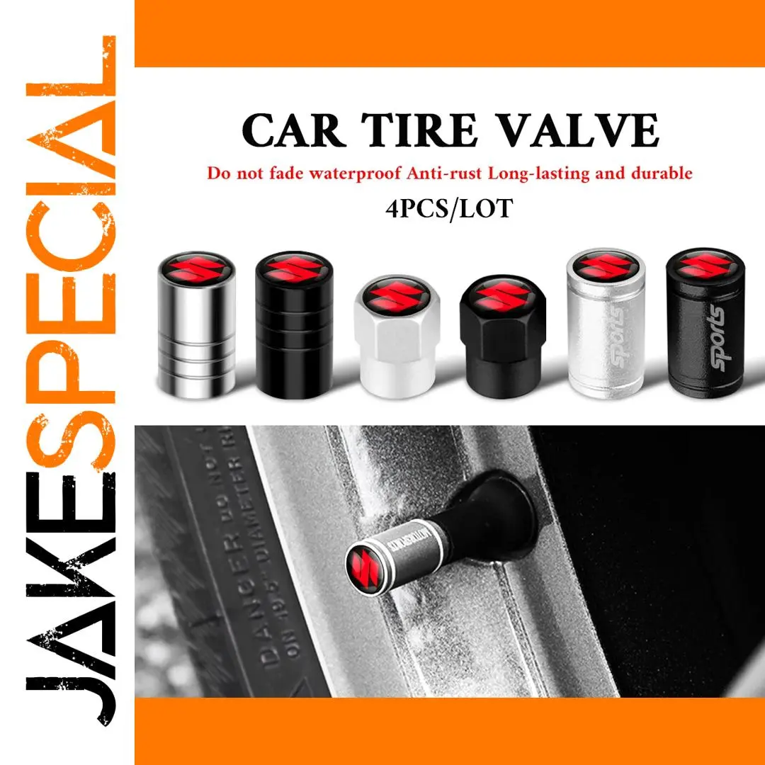 Metal Valve Caps for Suzuki Vehicles 1 Metal Valve Caps for Suzuki Vehicles