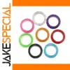 Vibrant Silicone Rings for Pet Grooming Scissors
