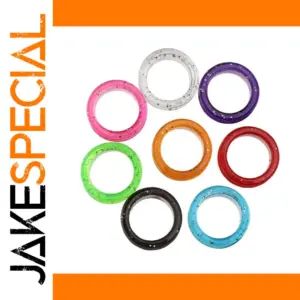 Vibrant Silicone Rings for Pet Grooming Scissors
