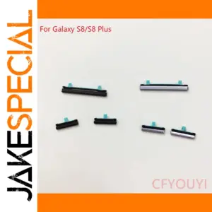 Samsung Galaxy S8/S8 Plus Button Set in Black, Gold, or Silver