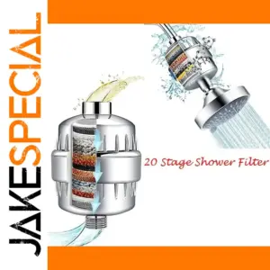 20-Stage Shower Water Filter for Purified Bathing