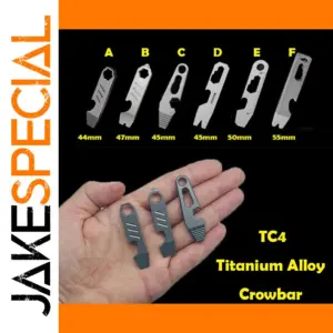 Titanium Alloy Multifunctional Crowbar Tool