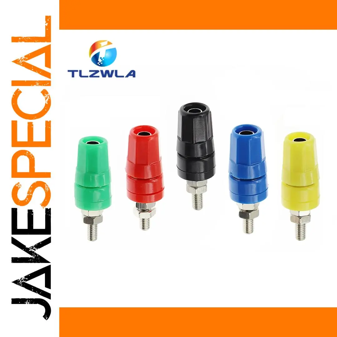 Colorful Copper M4x36 Terminals for Connectors 1 Colorful Copper M4x36 Terminals for Connectors