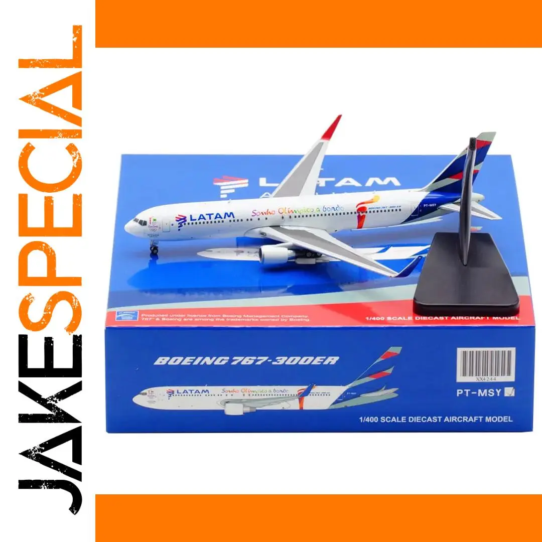 LATAM Boeing 767-300ER Diecast Model 1:400 Scale 1 LATAM Boeing 767-300ER Diecast Model 1:400 Scale