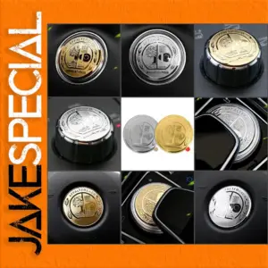 Metal Ignition Start Button Emblem 25mm-58mm