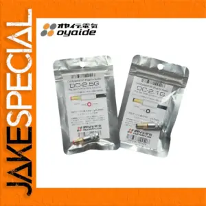 Gold-Plated DC Power Connector 2.1mm & 2.5mm