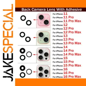 iPhone 11-16 Series Rear Camera Lens Replacement