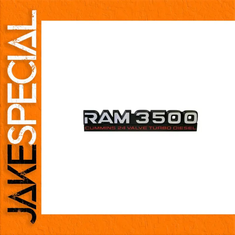 Transform Your Truck's Look with the RAM 3500 Chrome Emblem Sticker 1 07a9dd136c41459d92fb1043 product image
