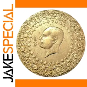 1951 Turkey 500 Kurus Replica Coin