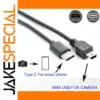 Type C to mini USB OTG Cable 25/30cm