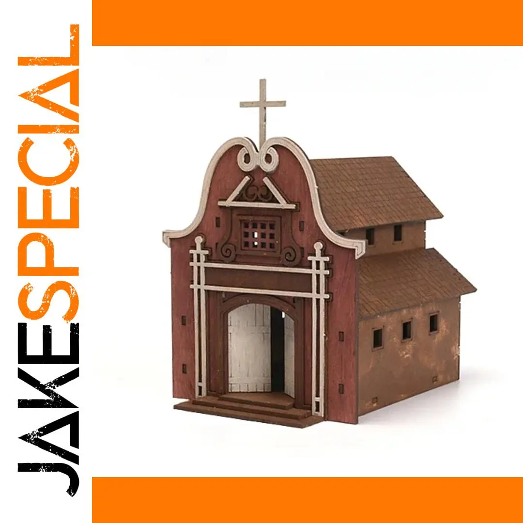 European Church Miniature Model Kit 1 European Church Miniature Model Kit
