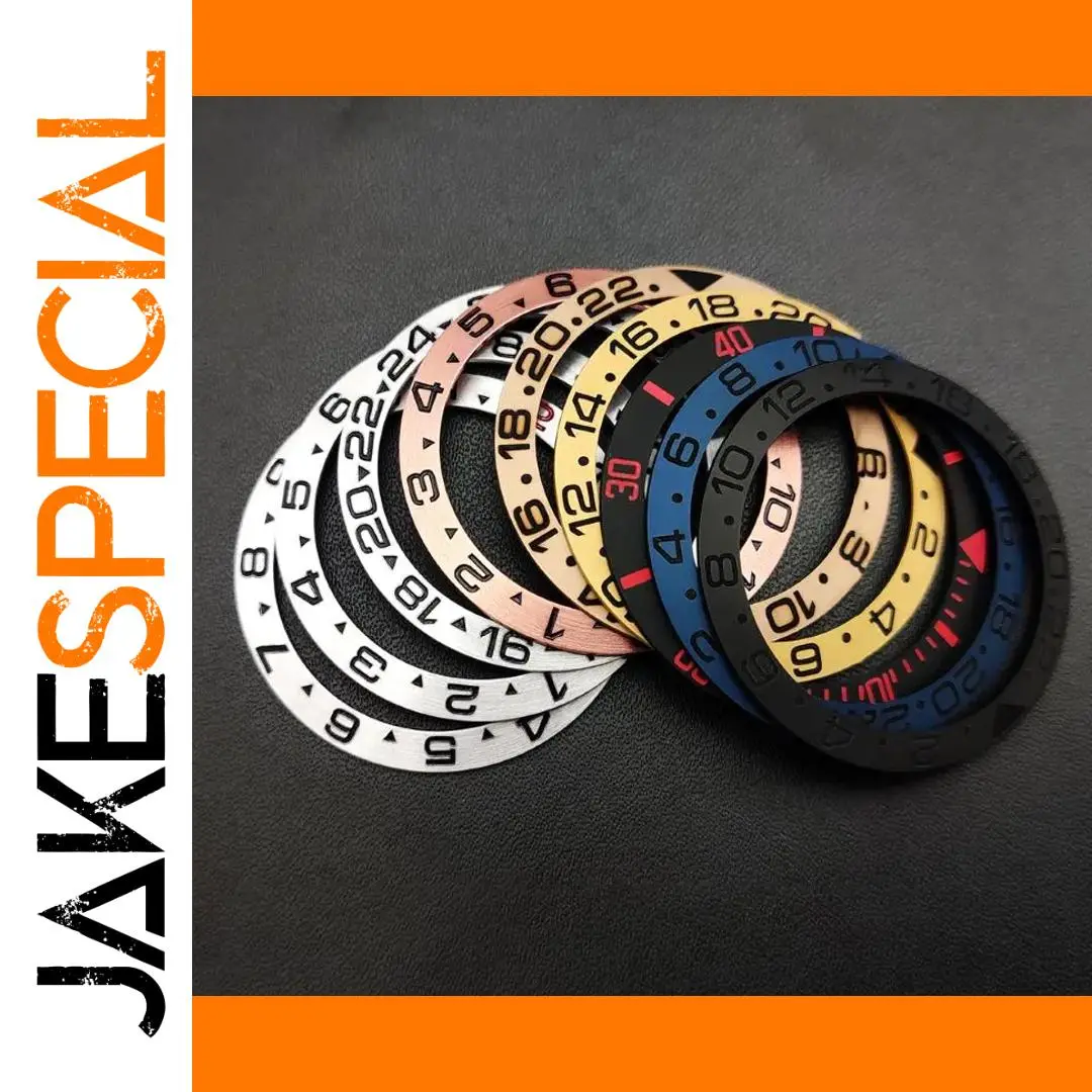 38mm Ceramic Aluminum Watch Bezel Insert for Diver’s & GMT 1 38mm Ceramic Aluminum Watch Bezel Insert for Diver’s & GMT