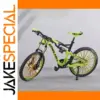 Vibrant Green Downhill Mountain Bike Model