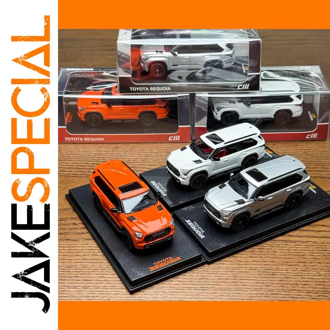Toyota Sequoia 1:64 Diecast Model in Three Colors 1 Toyota Sequoia 1:64 Diecast Model in Three Colors