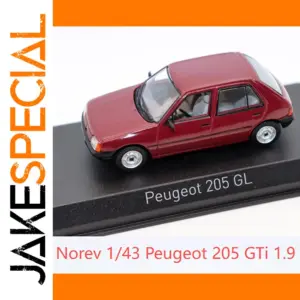 Peugeot 205 GTi 1.9 1/43 Diecast Model