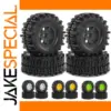 RC Beadlock Wheel Rims Set for 1/8 & 1/10 Models