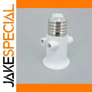 E27 to EU Socket Converter Adapter