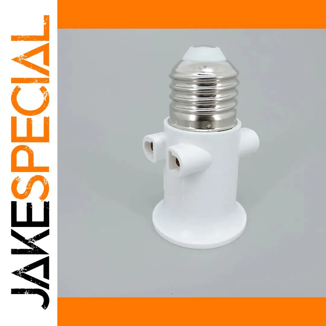 E27 to EU Socket Converter Adapter 1 E27 to EU Socket Converter Adapter