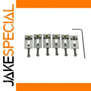 Stainless Steel Guitar Saddles Set for Electric Guitars