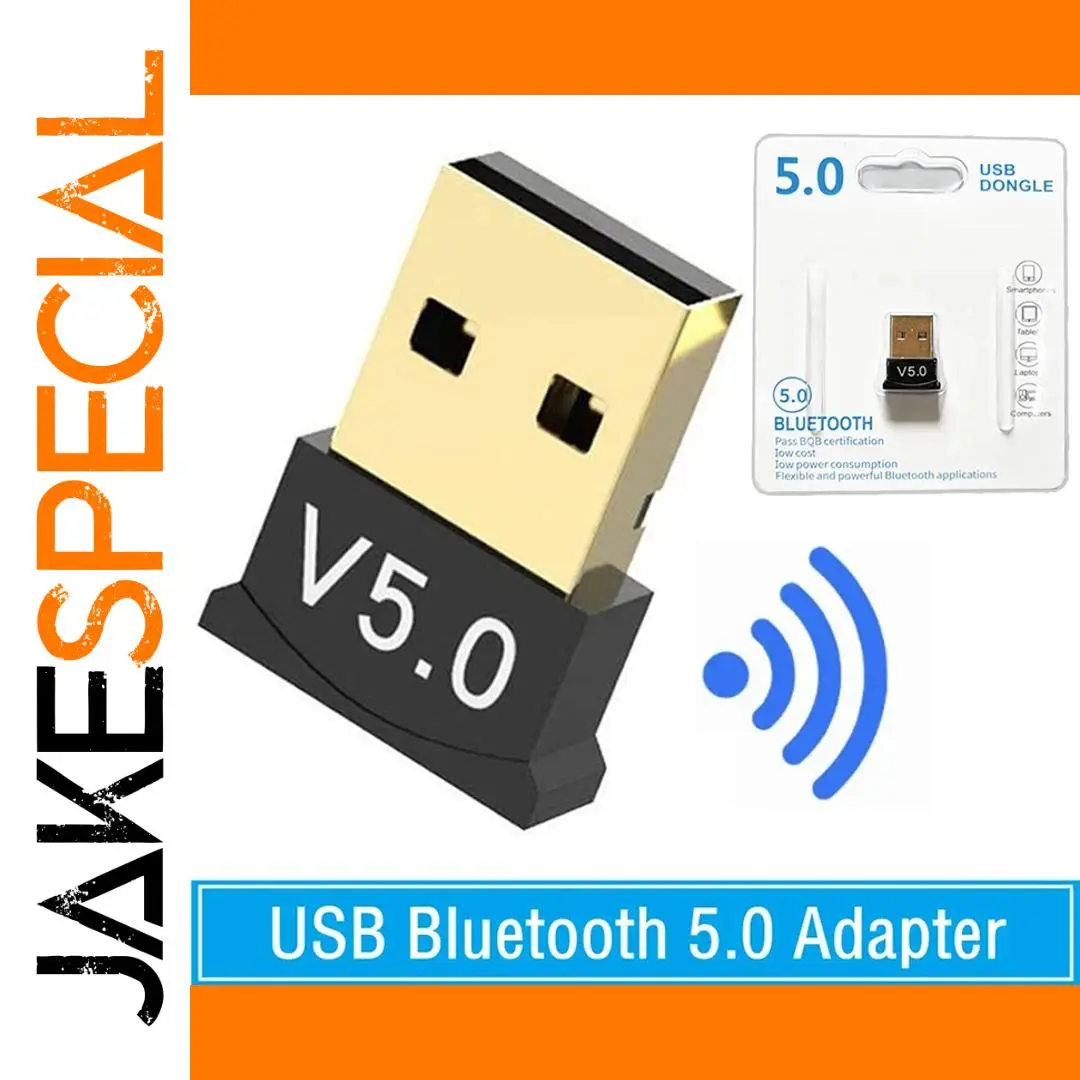 USB Bluetooth V5.0 Adapter for PC and Laptop 1 USB Bluetooth V5.0 Adapter for PC and Laptop