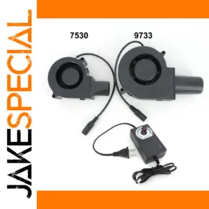 High-Speed 4000 RPM Blower Fans for DIY & Home Use