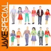Vibrant Set of 12 G Scale Model Figures