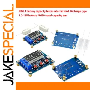 Battery Capacity Tester with Load Discharge