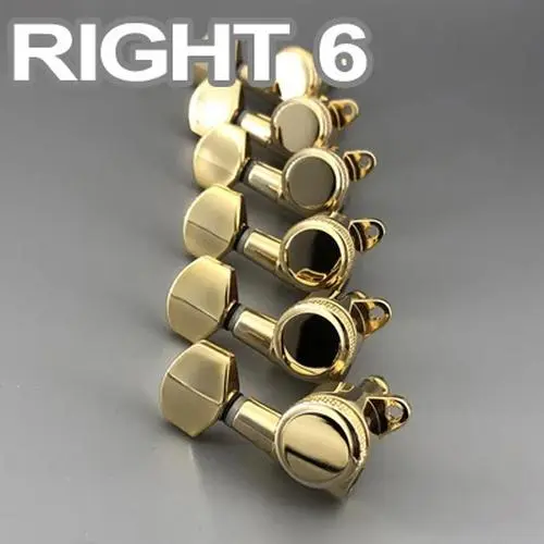 Gold Locking Guitar Tuning Set for M6 Headstocks 9 Gold Locking Guitar Tuning Set for M6 Headstocks - Image 9