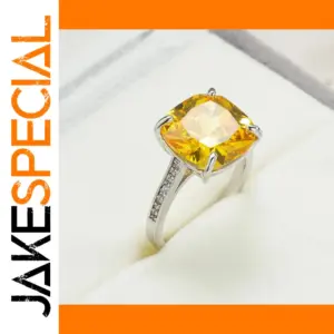 Blue Zircon Female Wedding Ring in Sterling Silver