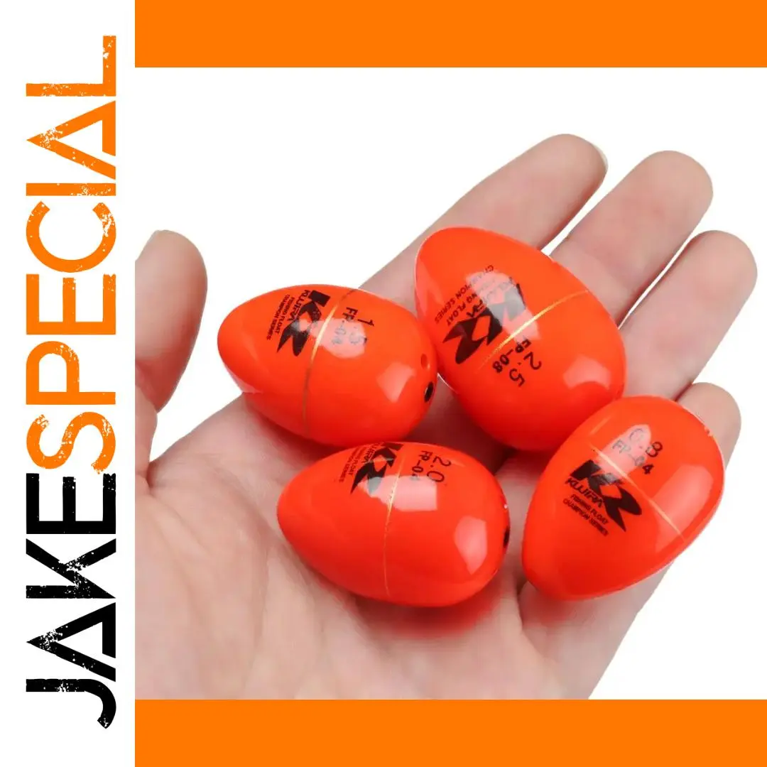 Bright Orange Fishing Float with Impact-Resistant ABS 1 Bright Orange Fishing Float with Impact-Resistant ABS