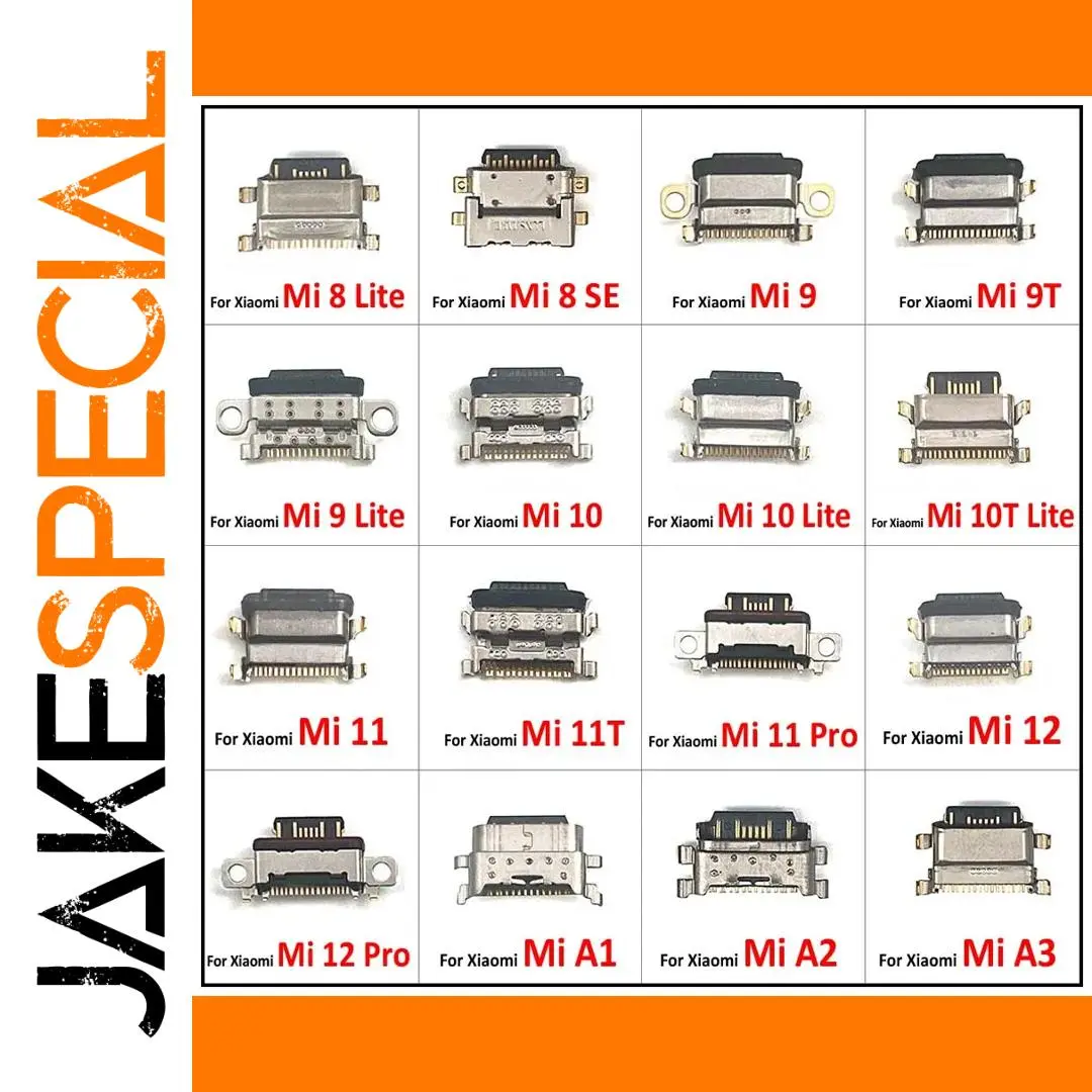 Micro USB Port Connectors for Xiaomi Devices (Set of 100) 1 Micro USB Port Connectors for Xiaomi Devices (Set of 100)