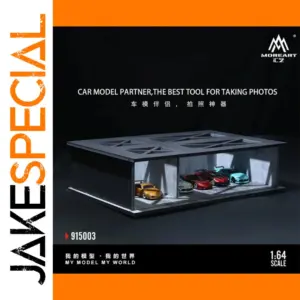 1:64 Scale Underground Parking Scene Model