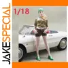 1/18 Scale Blonde Girl Resin Figurine