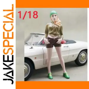 1/18 Scale Blonde Girl Resin Figurine