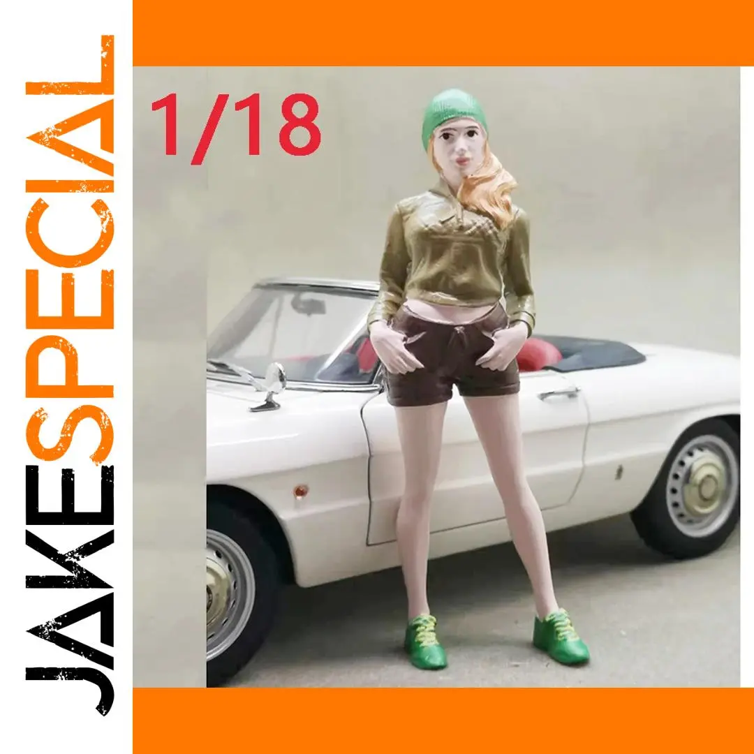 1/18 Scale Blonde Girl Resin Figurine 1 1/18 Scale Blonde Girl Resin Figurine