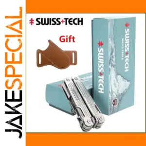 Swiss Tech 15-in-1 Multitool for Versatile Use