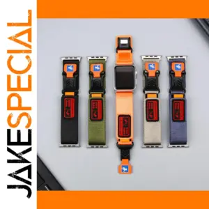 Vibrant Nylon Watch Strap for Apple Watch Models