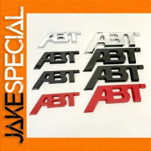 3D ABT Logo Emblem Badge for Vehicles