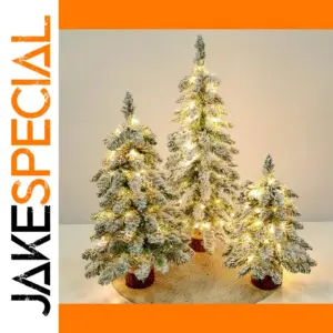 Mini Flocked Christmas Tree in Various Sizes