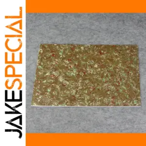 Red Green Stripe Guitar Pickguard Sheet