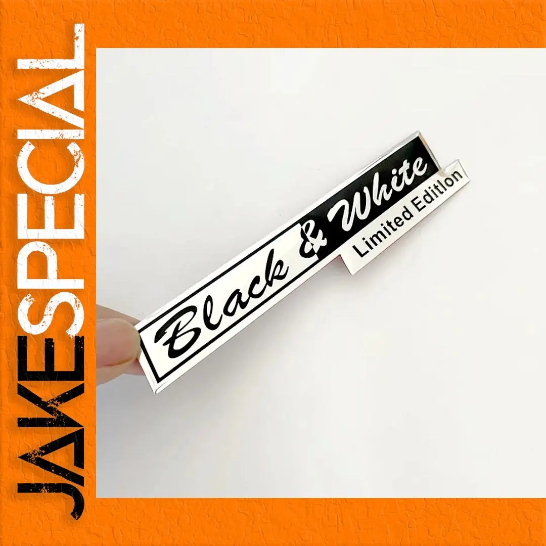 Black & White Range Rover Limited Edition Emblem Badge 1 Black & White Range Rover Limited Edition Emblem Badge