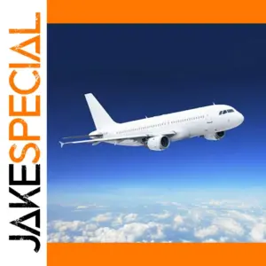 White Jet Airplane Model for Collectors