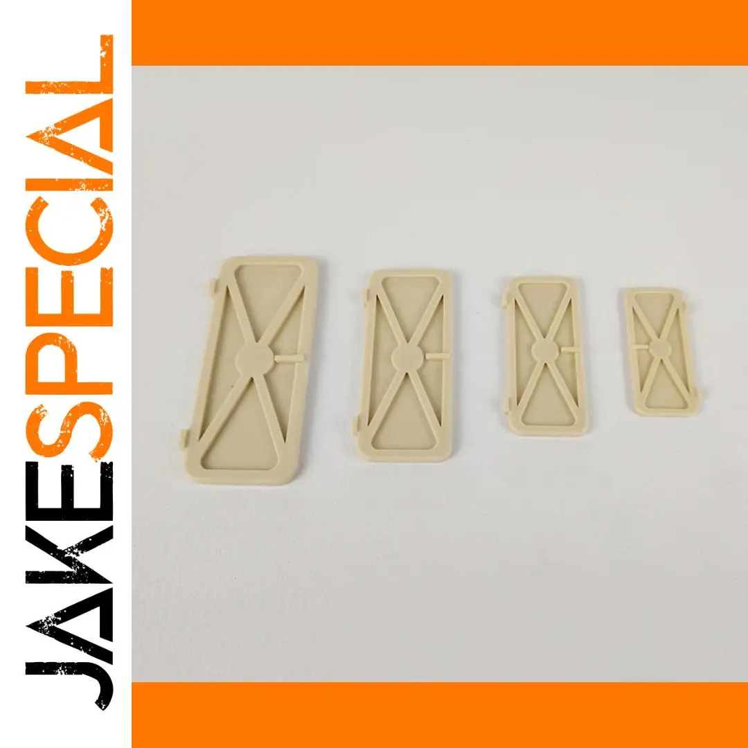 Resin Model Ship Cabin Doors Set in Four Sizes 1 Resin Model Ship Cabin Doors Set in Four Sizes