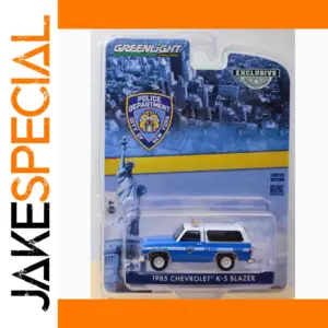 1985 Chevrolet K-5 Blazer Police Diecast Model