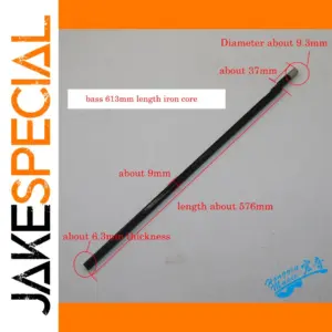Dual-Action Bass Guitar Truss Rod 613mm